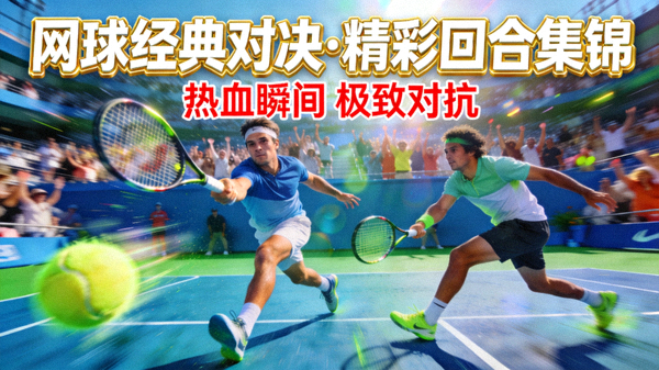 网球经典对决精彩回合集锦视频封面